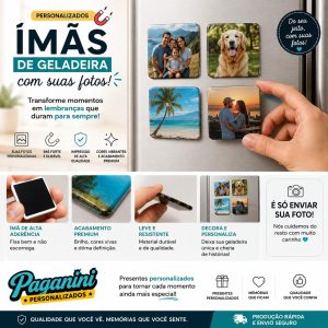 📸✨ FOTO ÍMÃ DE GELADEIRA PERSONALIZADA 📸✨