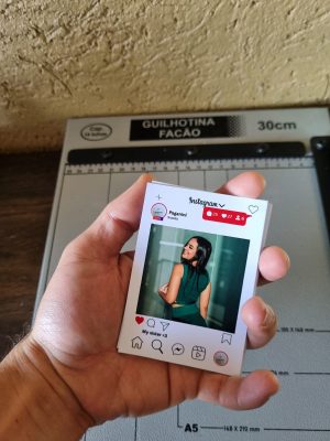 📸FOTO INSTAGRAM 9 Unidades - Cabe na capinha do celular - Alta qualidade - Com legendas 📷