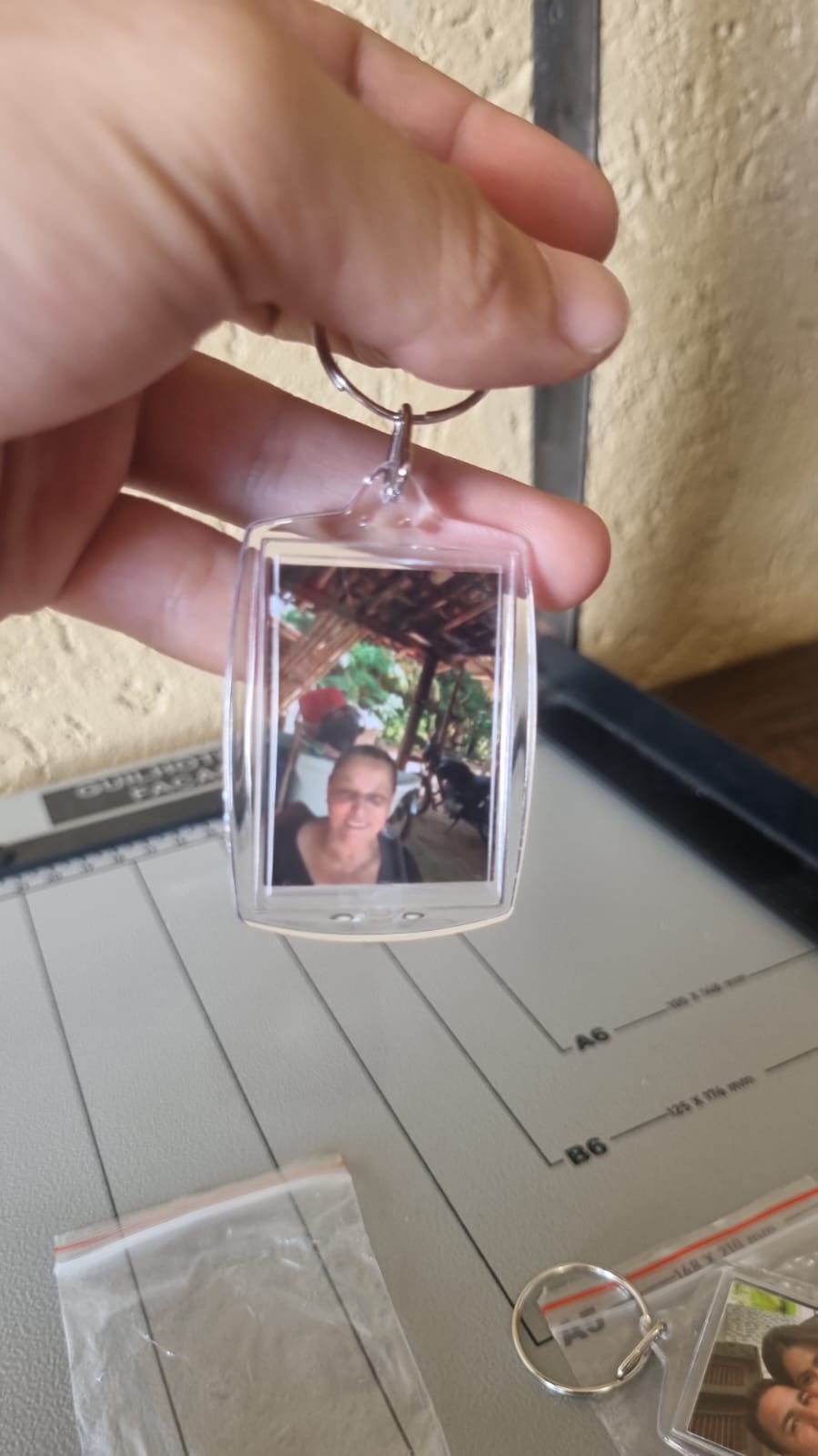 Chaveiro Personalizado com Sua Foto Frente e Verso - FULLL HD - Imagem 4